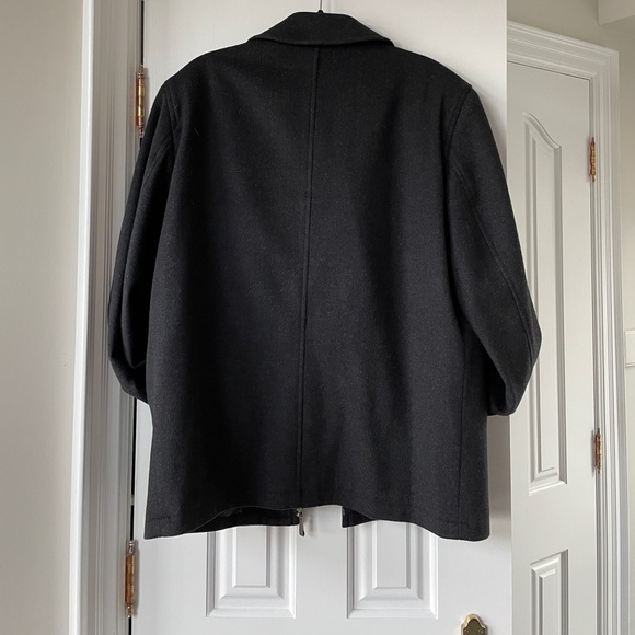 100% Cashmere fully lined black men’s jacket - Picture 4 of 4